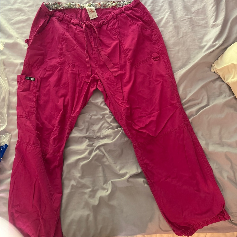 Koi Women's Pink Cargo Pants
